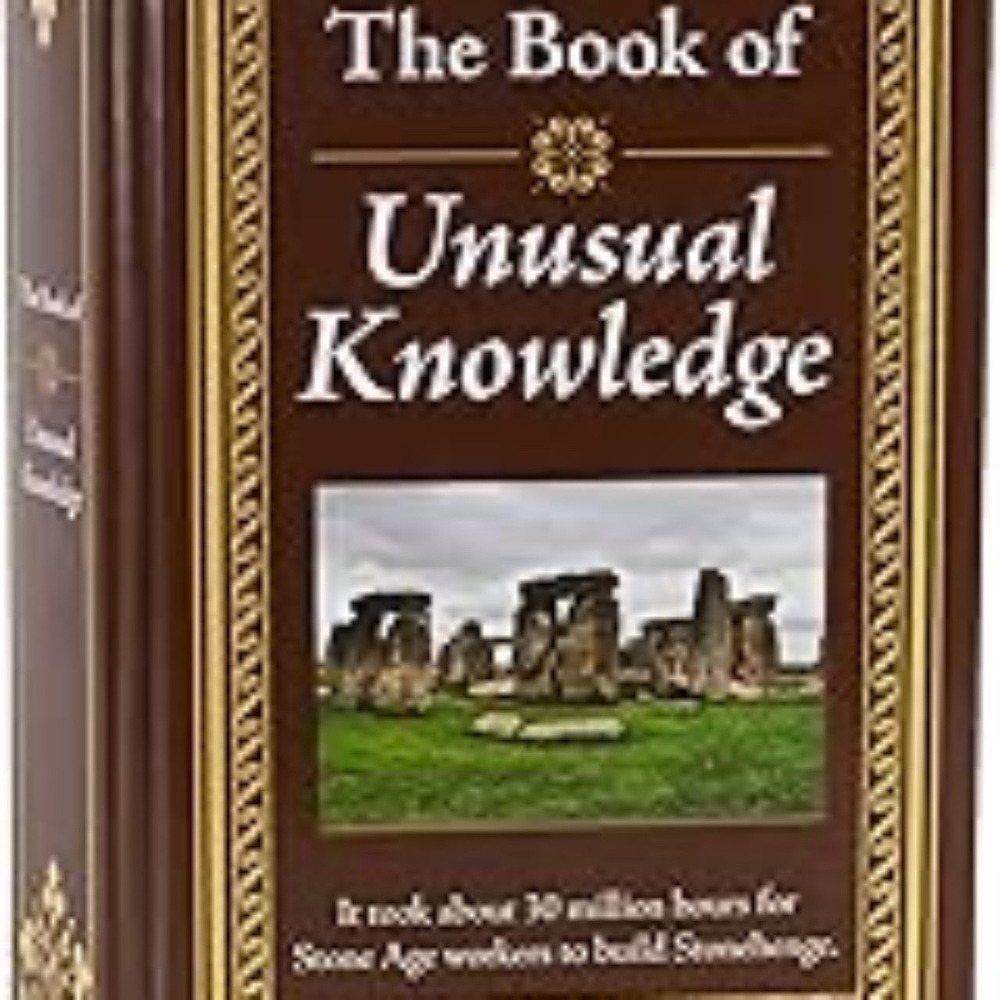 BOOK OF UNUSUAL KNOWLEDGE NEW